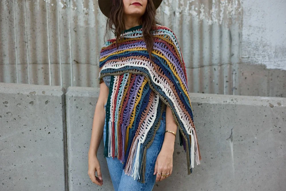 Full Spectrum Wrap pattern by Two of Wands