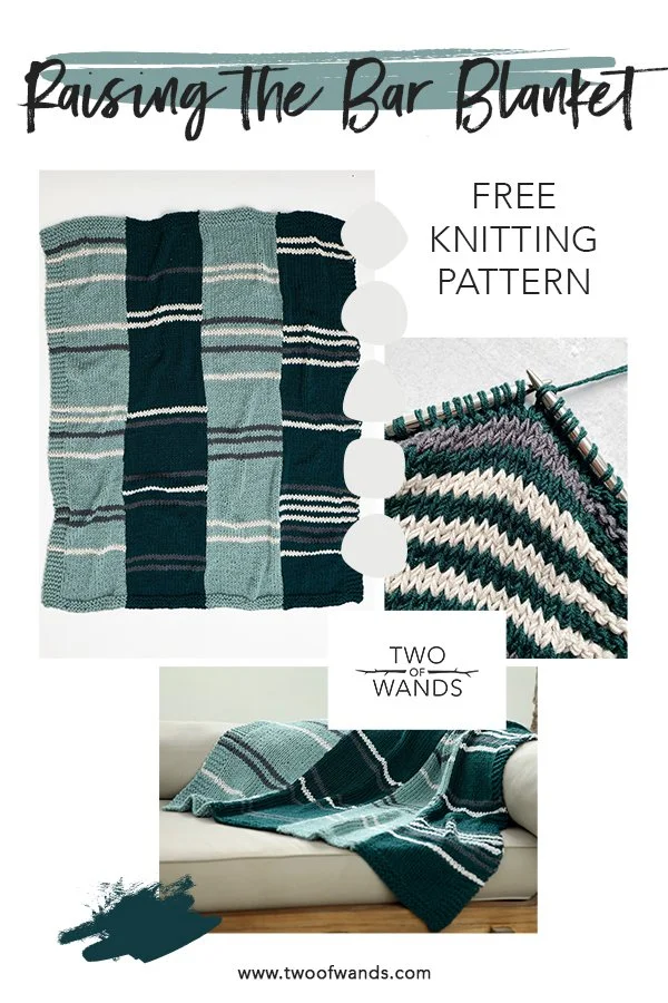 Raising the Bar Blanket Pattern by Two of Wands
