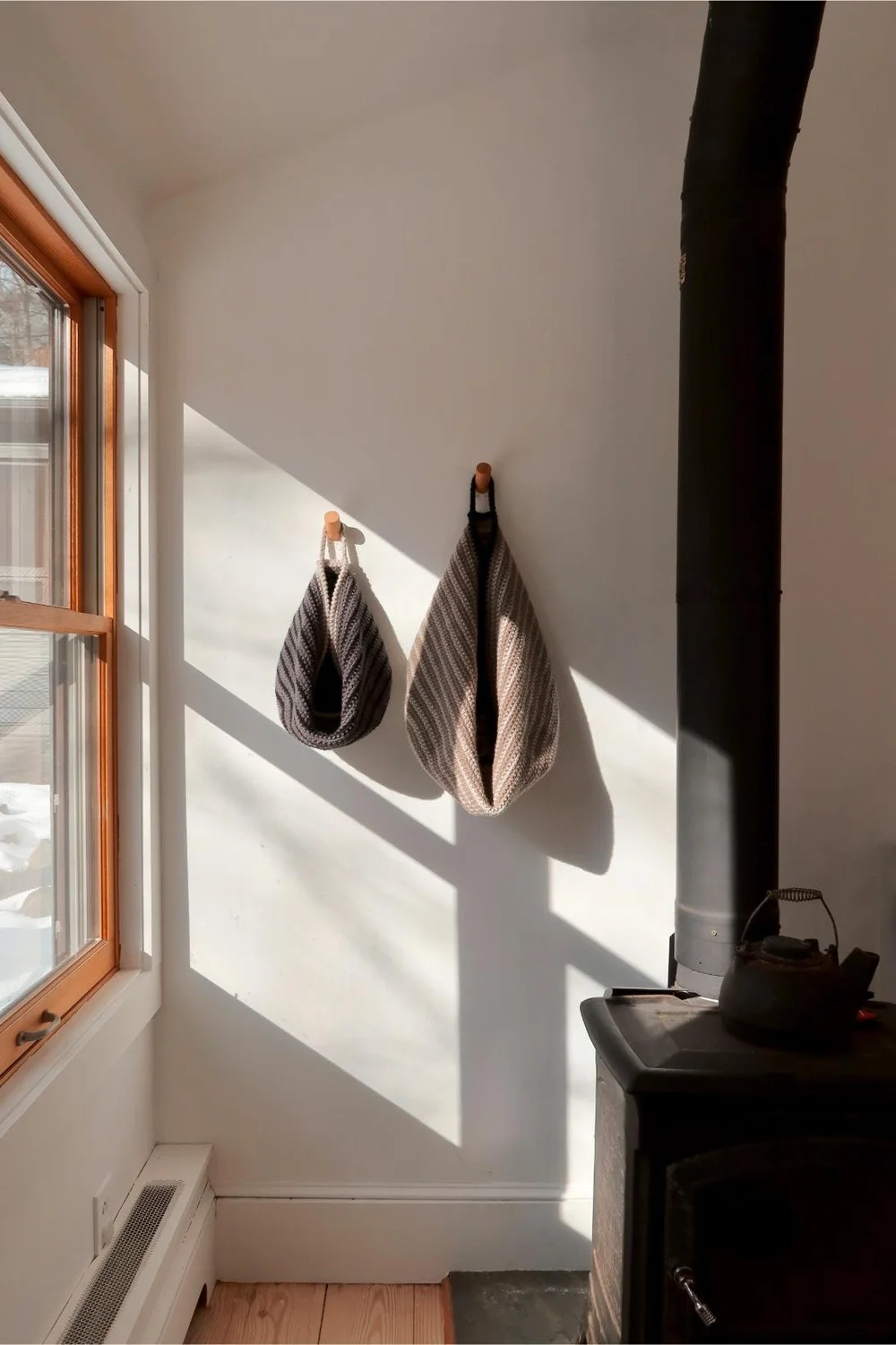 Bulky Slouchy Hanging Baskets