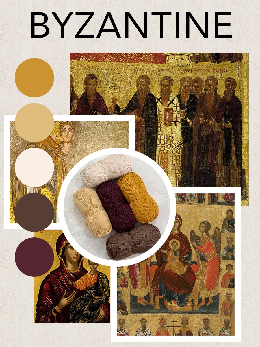 Byzantine mood board