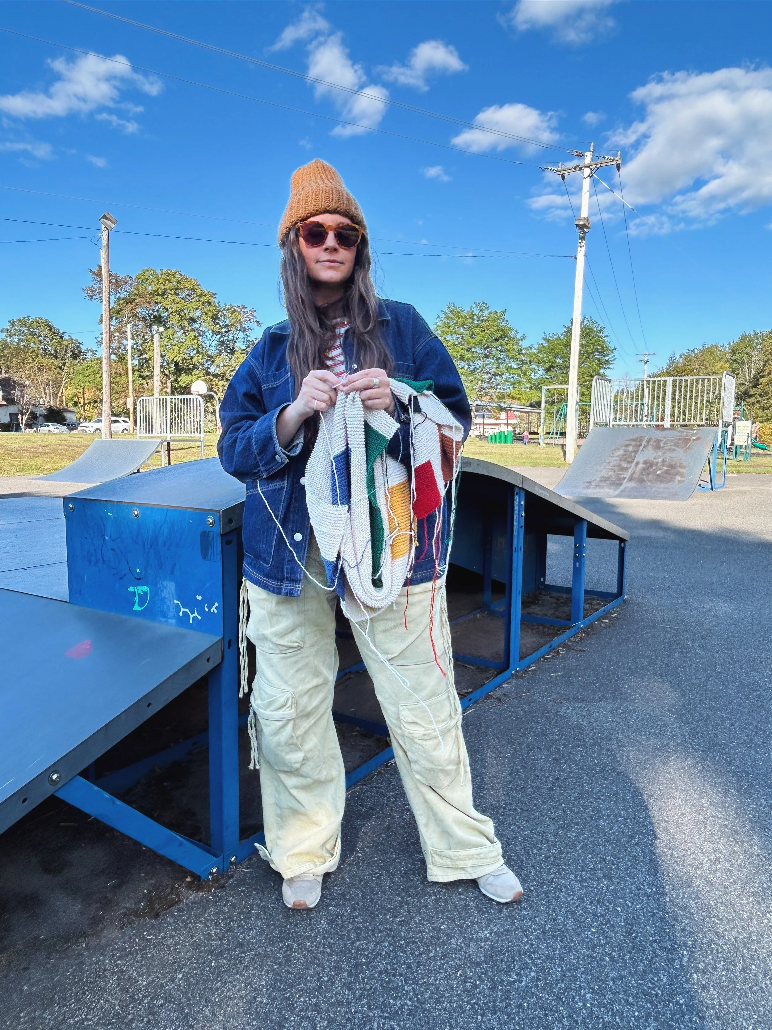 Rockwell Baby Blanket pattern by Two of Wands