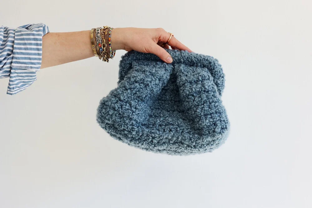 Sherpa Dumpling Clutch