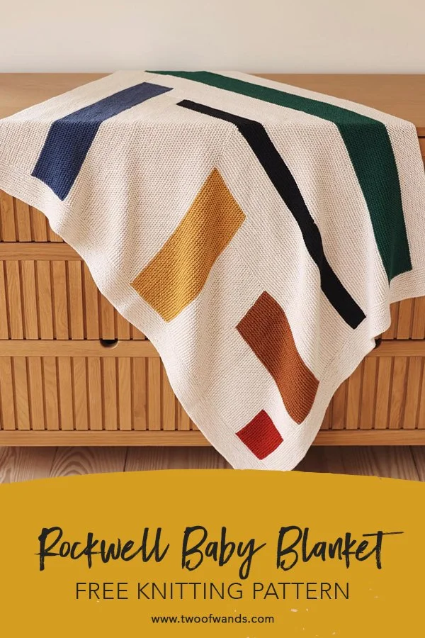 Rockwell Baby Blanket pattern by Two of Wands