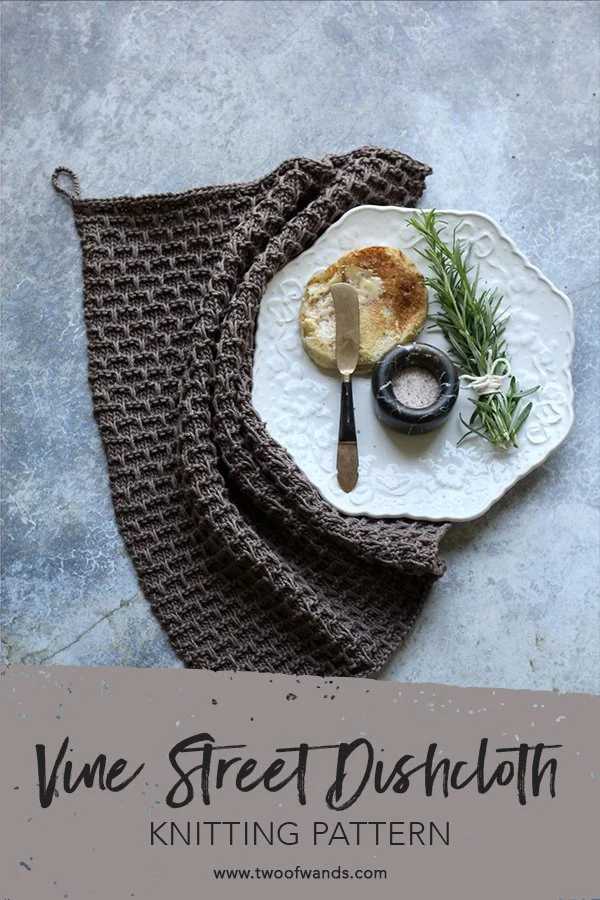 My Earth Day Tradition Continues: Two (Temporarily) Free Towel Patterns