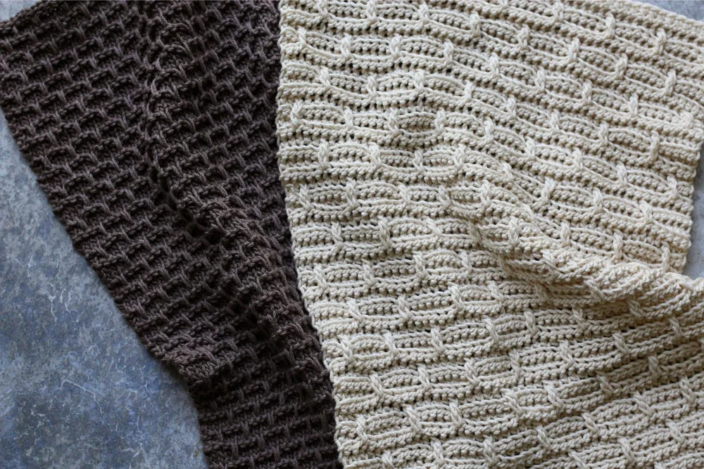 My Earth Day Tradition Continues: Two (Temporarily) Free Towel Patterns