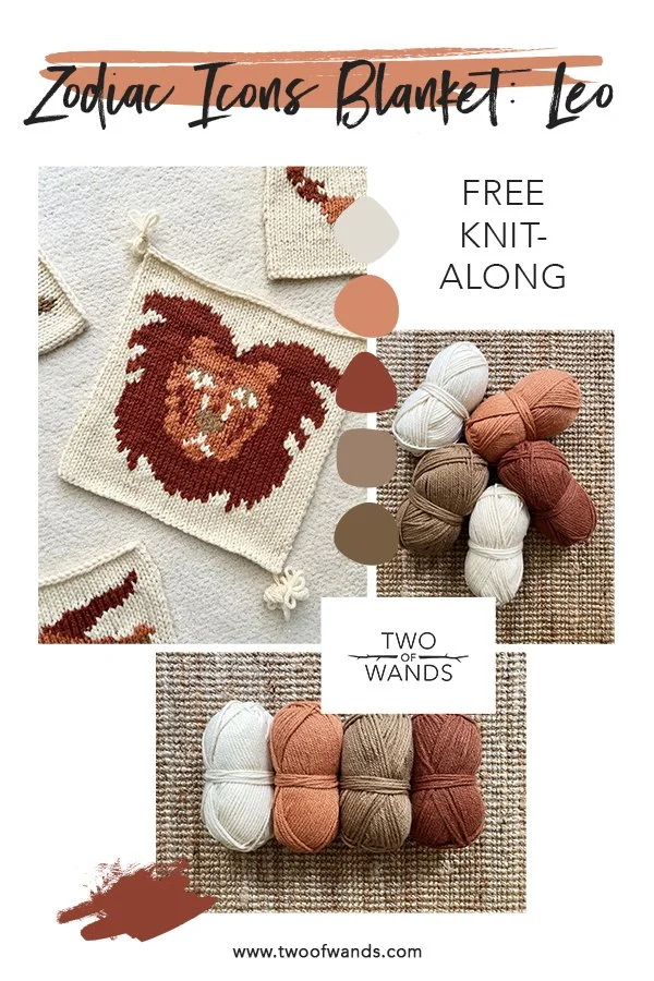 Zodiac Icons Blanket: Leo