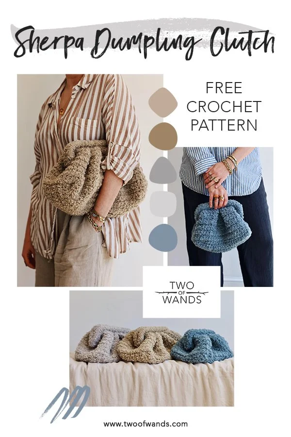 Sherpa Dumpling Clutch
