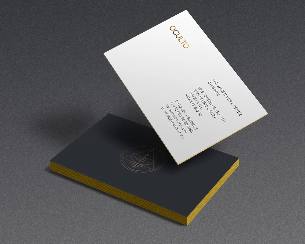 Business cards.