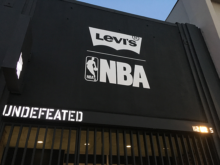 LEVI'S | NBA POP-UP AT UNDEFEATED — JCD