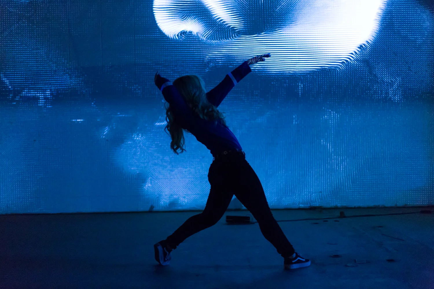 Kara Dancing with Ecco Screen
