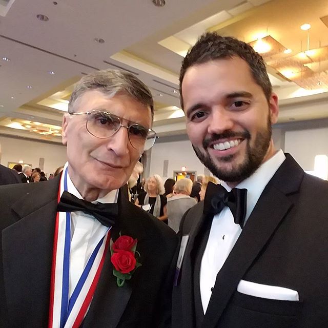 Really honored to meet Nobel Prize winner Aziz Sancar.