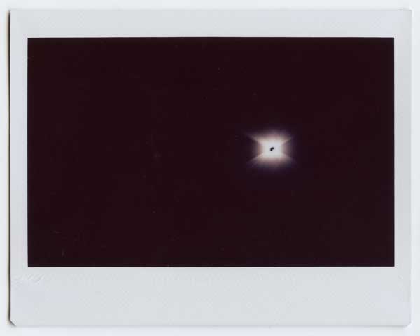 Portland artist Alyson Provax and Seattle artist Serrah Russell have created new works in collage, polaroid, letterpress, and animation which explore ideas of absence, disappearance, memory and change in the context of the recent solar eclipse within our current political climate. 