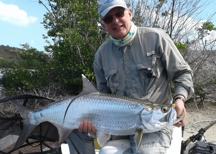  My 1st Tarpon on a fly
