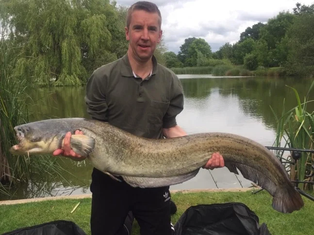 Gary Constable with his PB 41lbs Cat