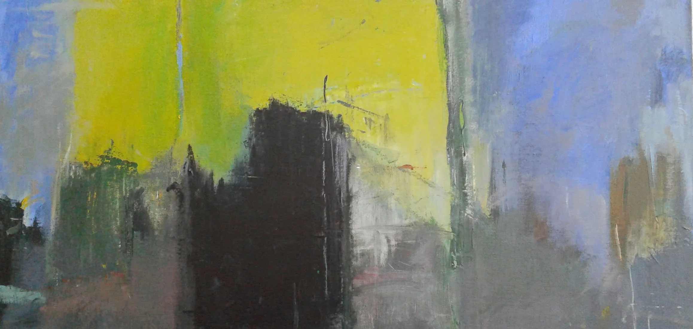 Sans titre Acrylique sur toile 40X80