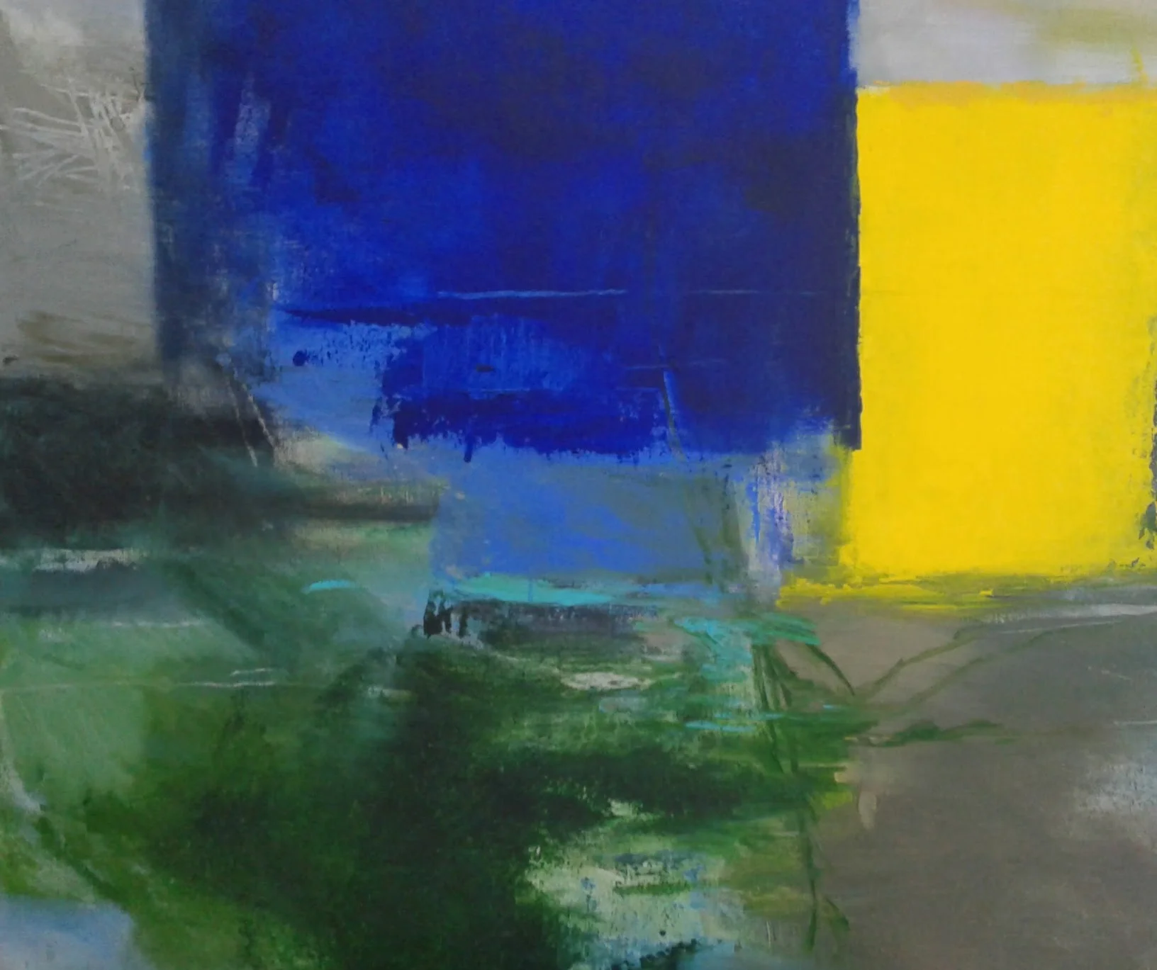Sans titre Acrylique sur toile 100X81