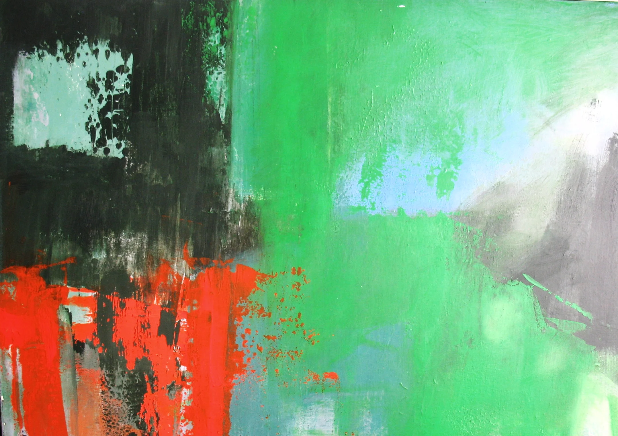 Sans titre Acrylique sur toile 92X73