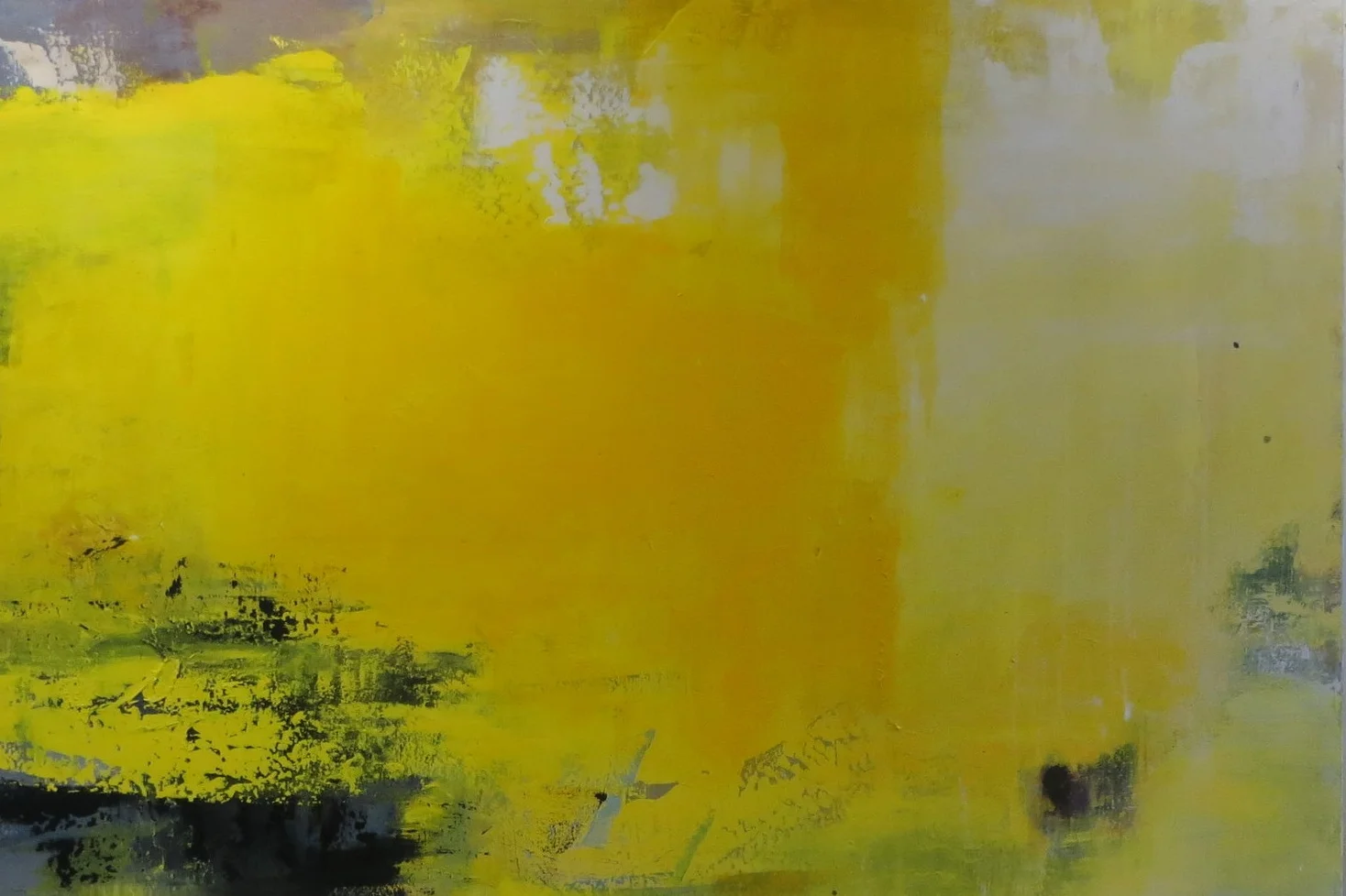 Lumières Acrylique sur toile 146X114