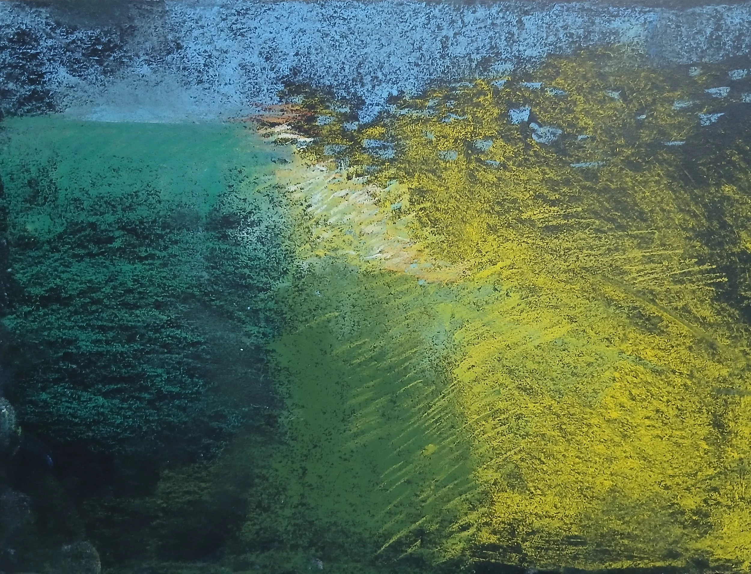 Pastel 21X29,7 "Paysage"