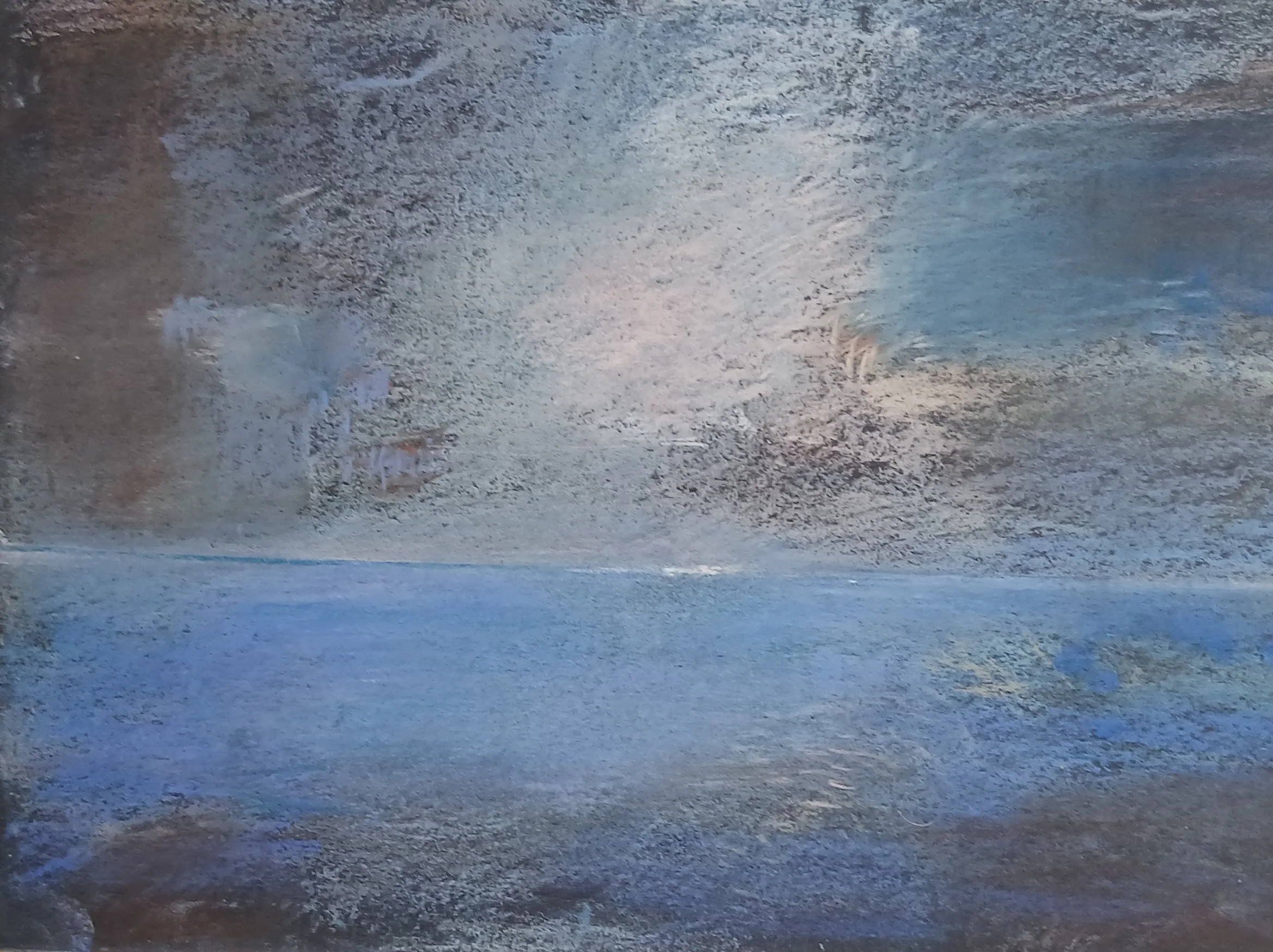 Pastel 21X29,7 "Ocean"