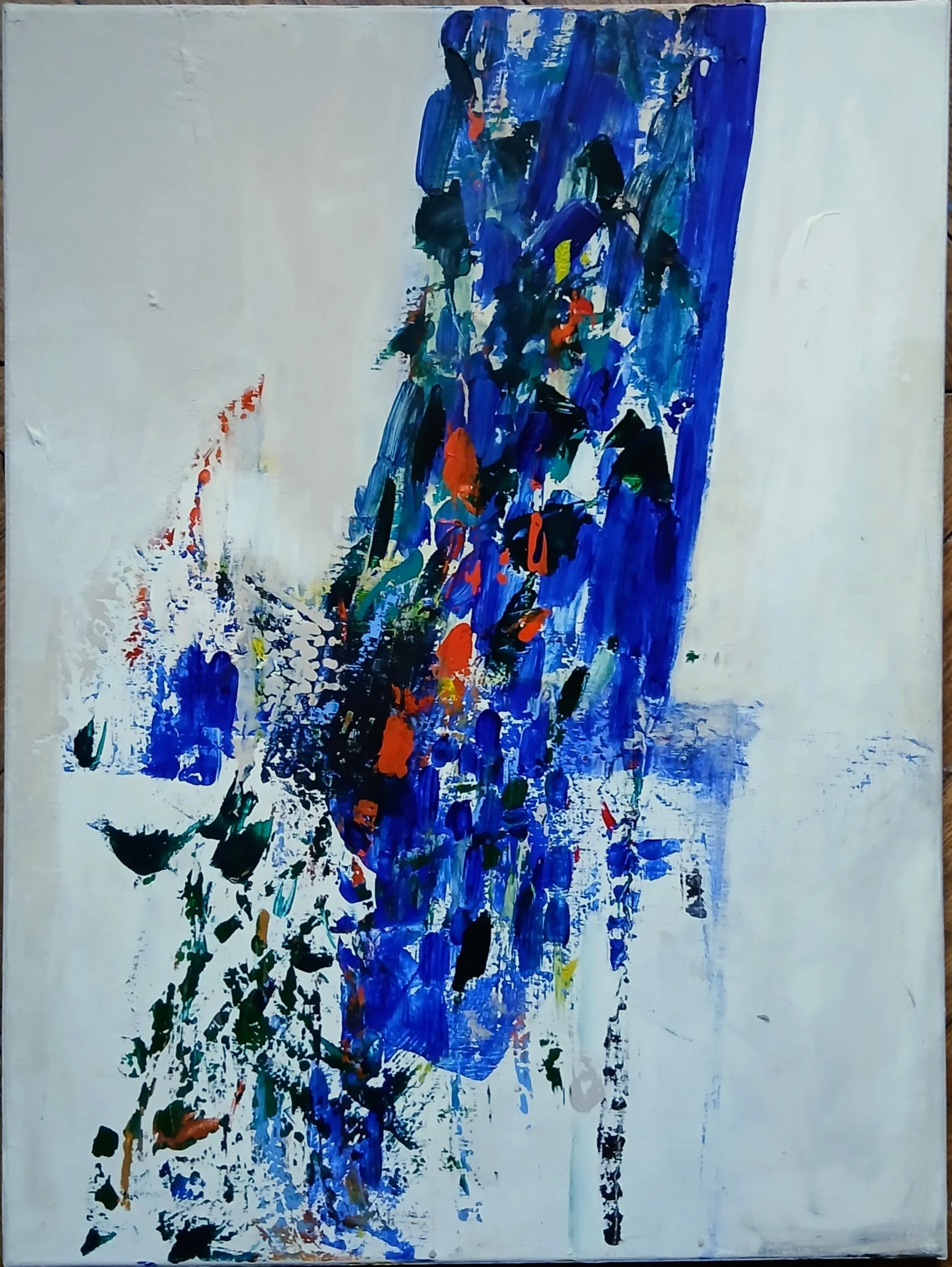 Série "Joie" 80X60 Acrylique sur toile