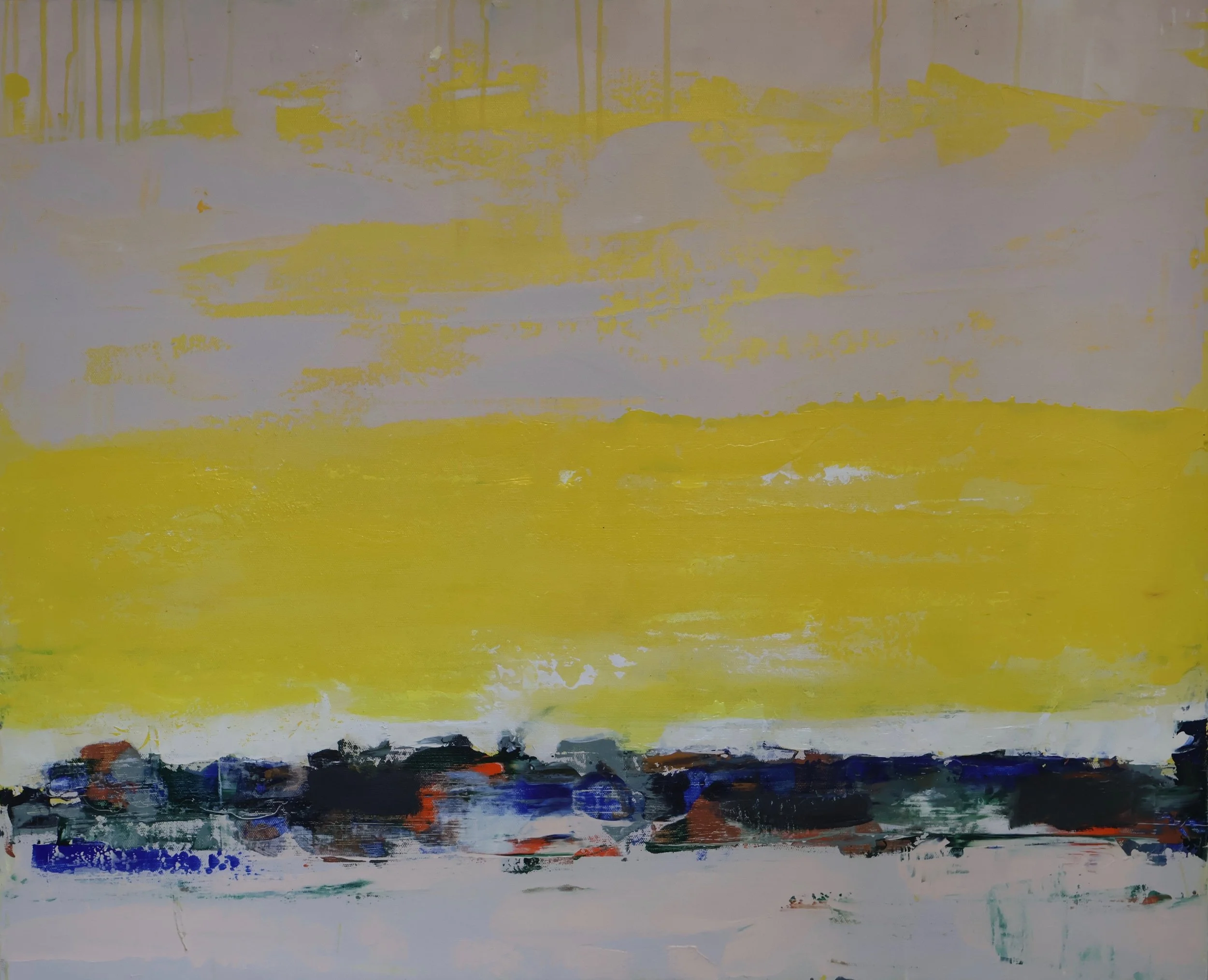"Lumières" 81X100 Acrylique sur toile