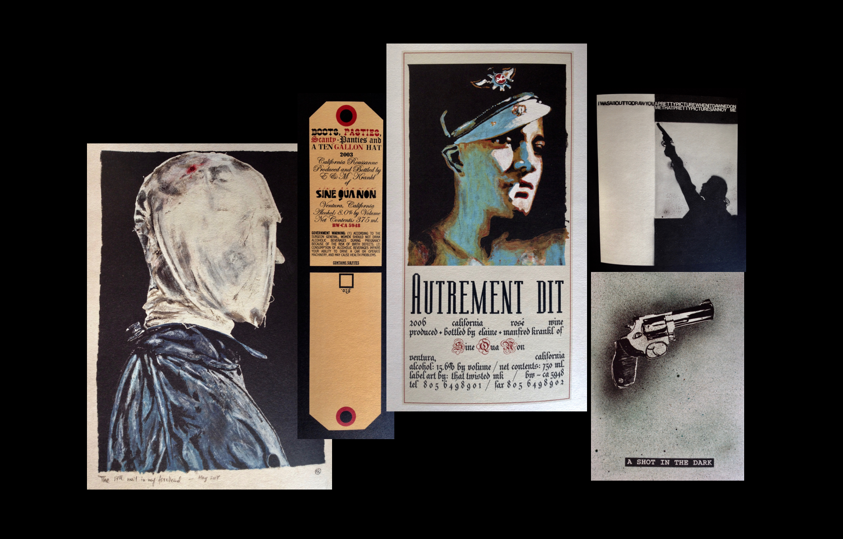 Original label artwork by Manfred Krankl