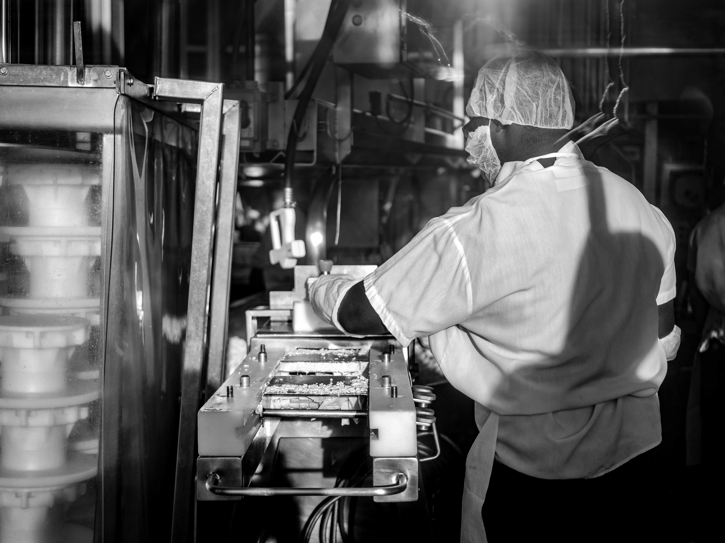 Cheese making at Beecher's