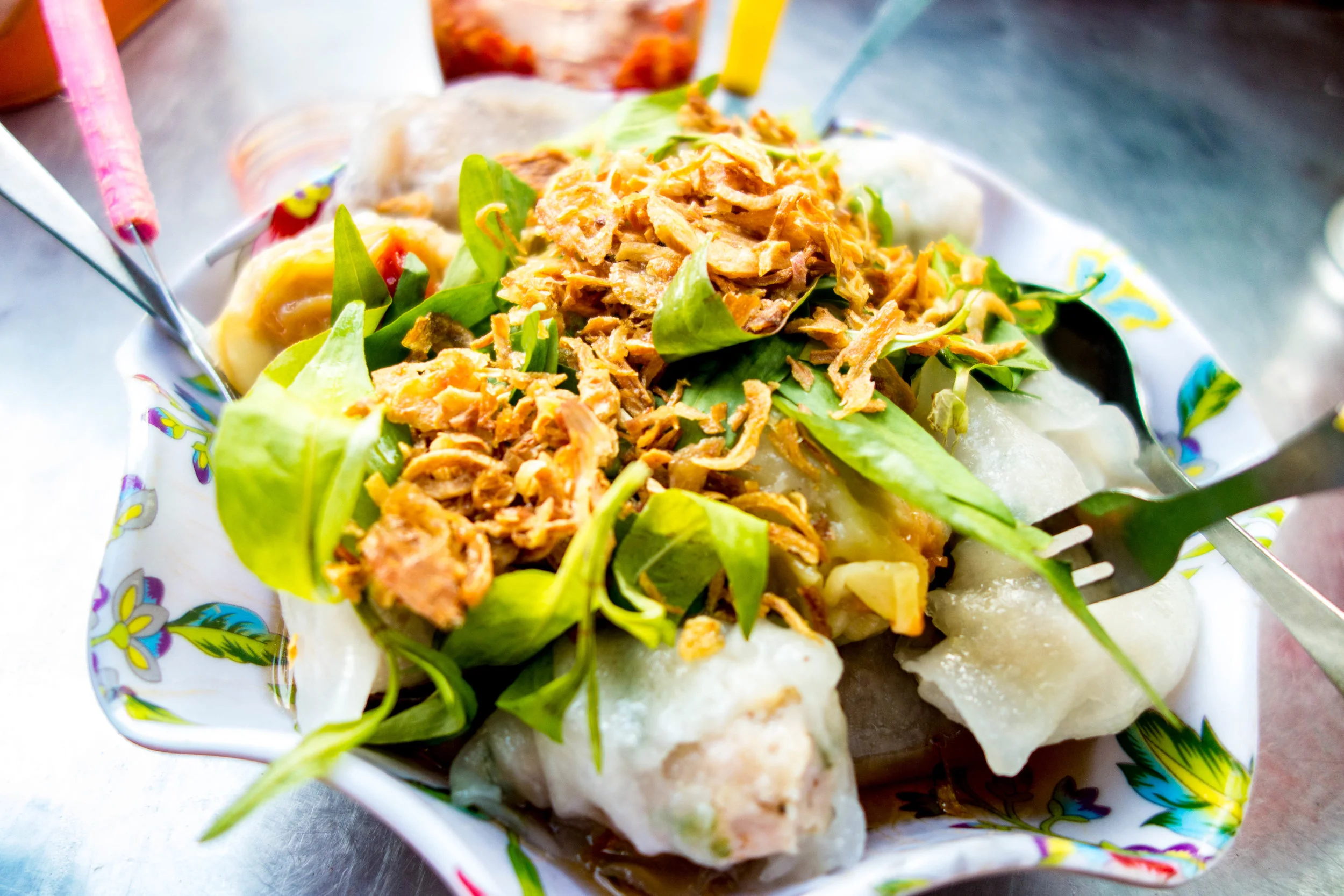 Best meal of 2016: street dumplings in Saigon