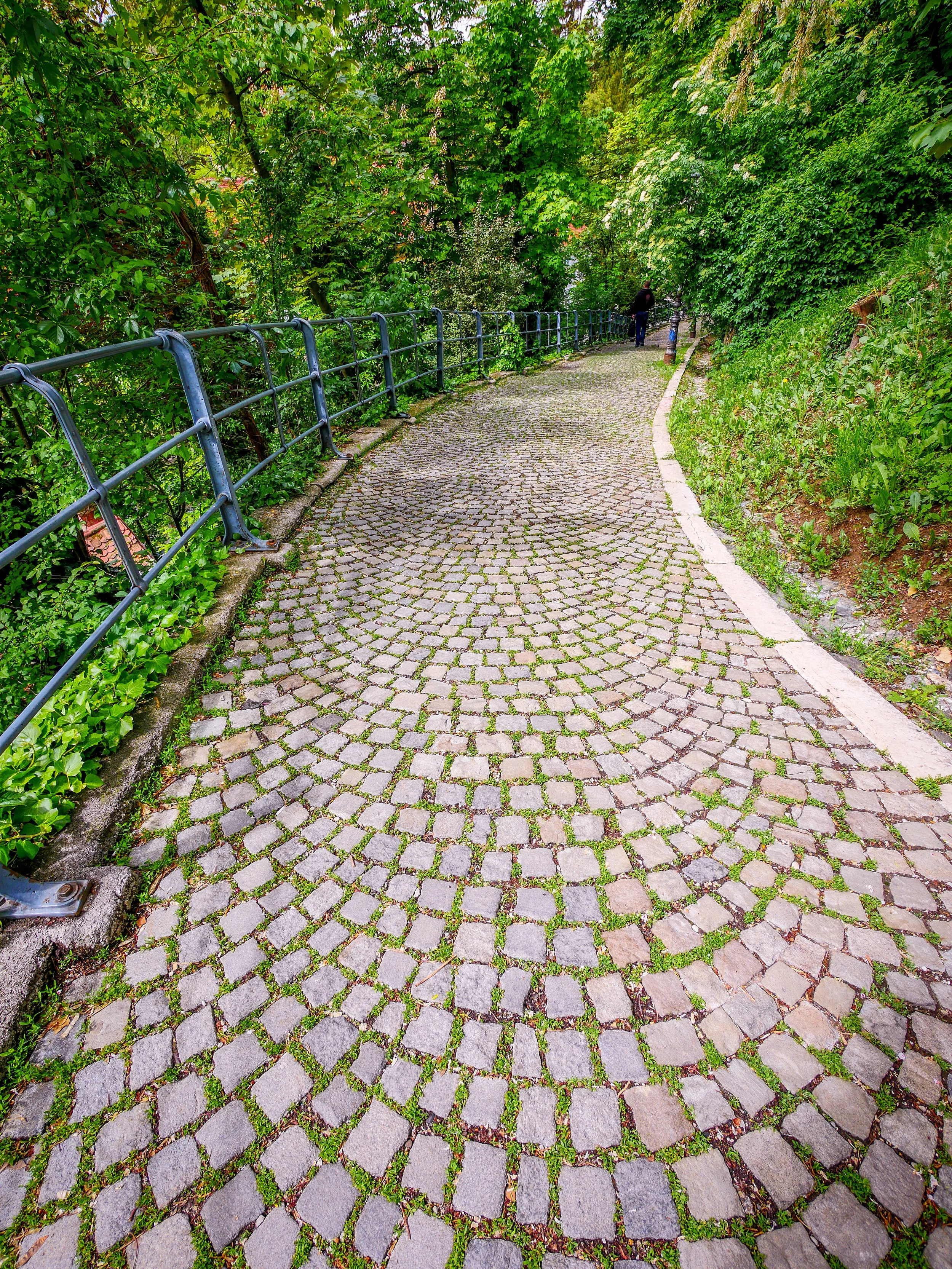 The Strossmayer Promenade in Zagreb, Croatia.