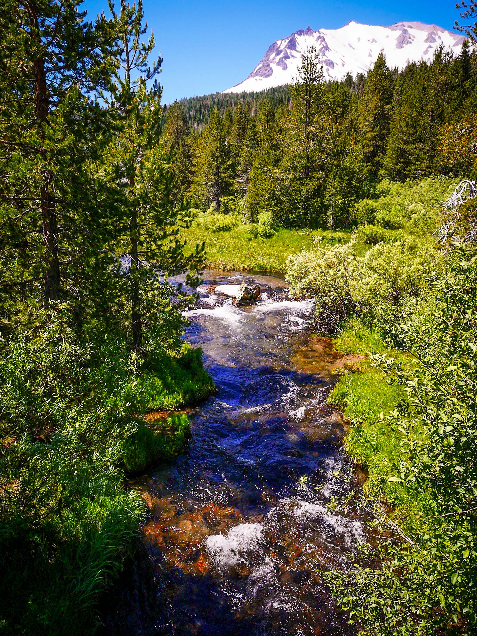 Hat Creek at Lassen Volcanic National Park 