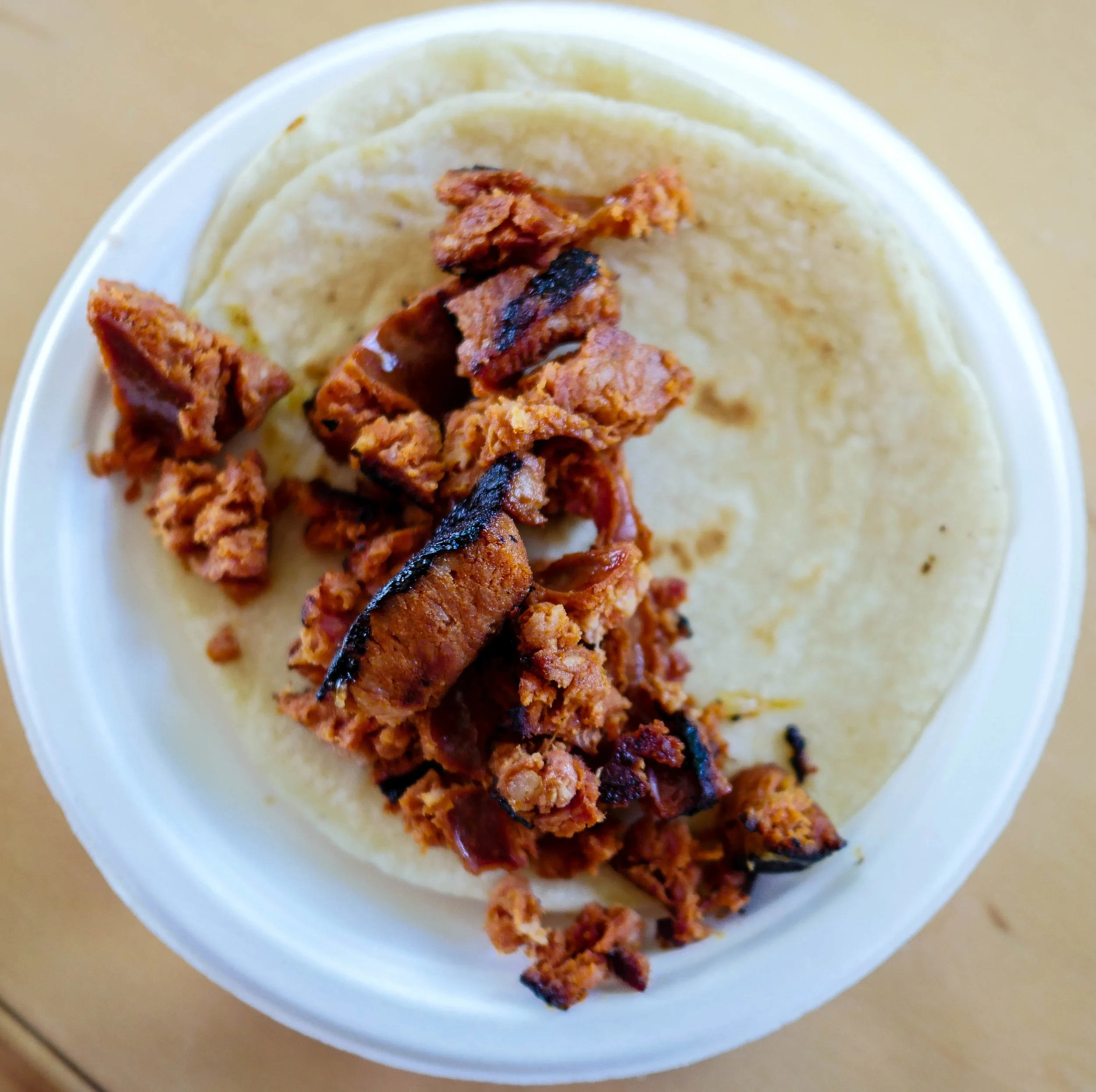 Chorizo taco