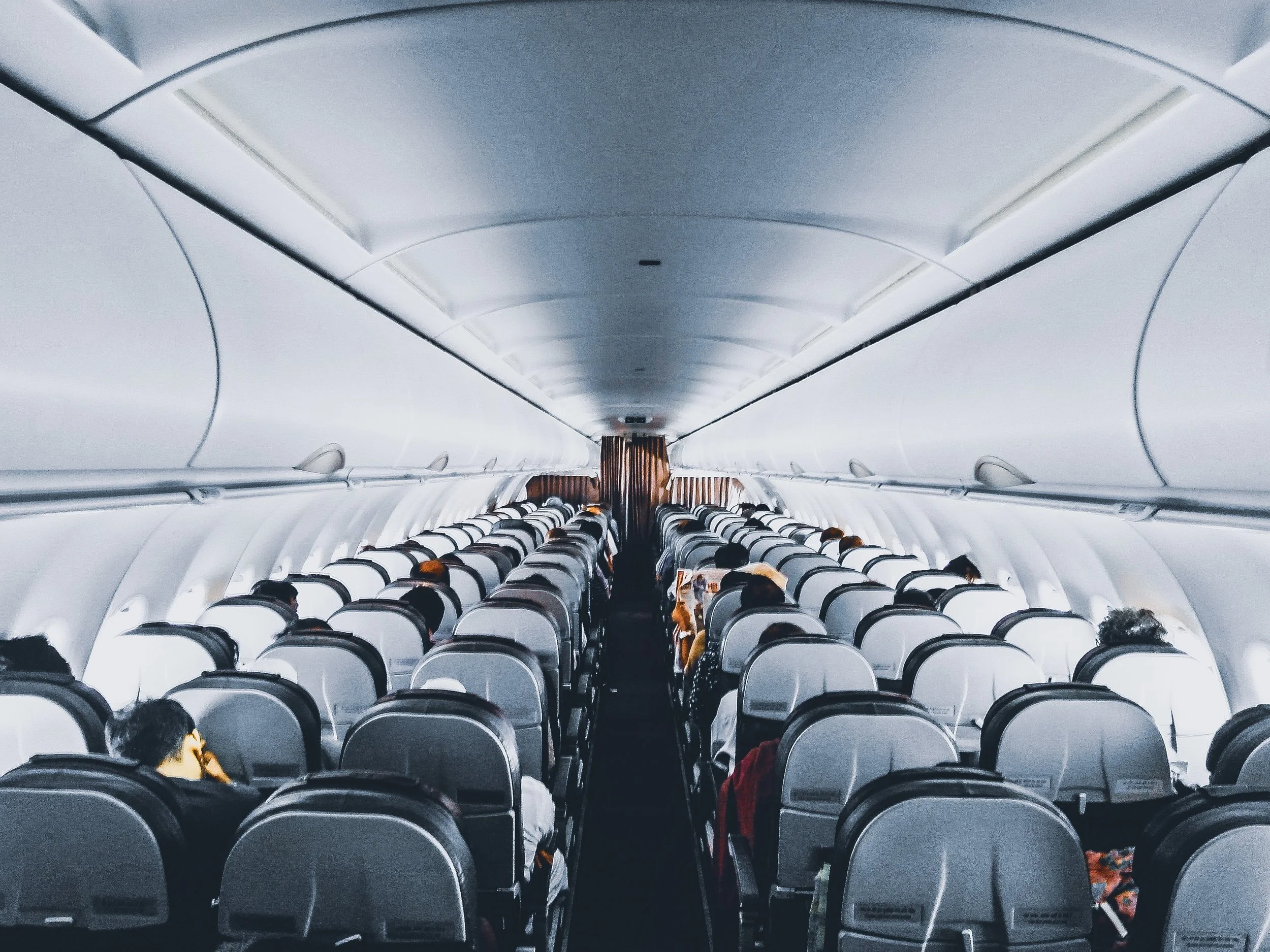 This is much nicer than the airplane we flew on.