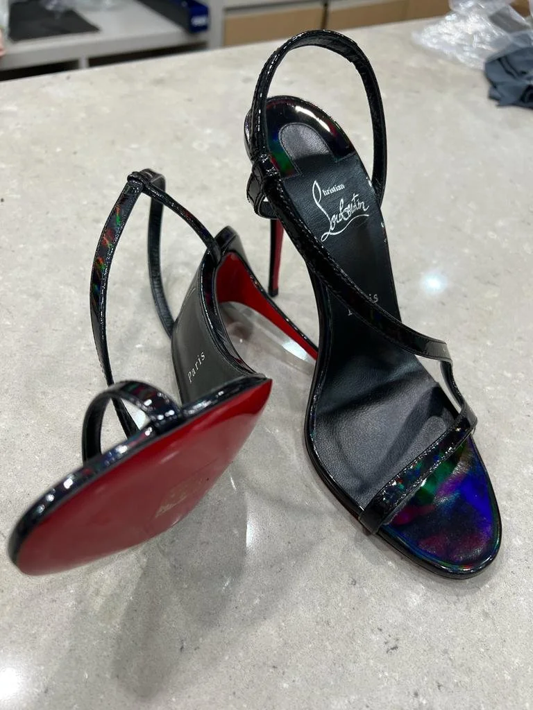 Christian Louboutin heels after repair