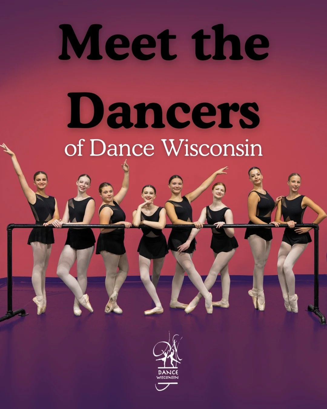 As we prepare for our first show of the season tomorrow, let's get introduced to the talented young artists who will be performing! 
Our Dance Wisconsin Company Members for the 2025-2026 season:
-Amelia
-Avery
-Else
-Gabby
-Lilly
-Penelope
-Vivien
-