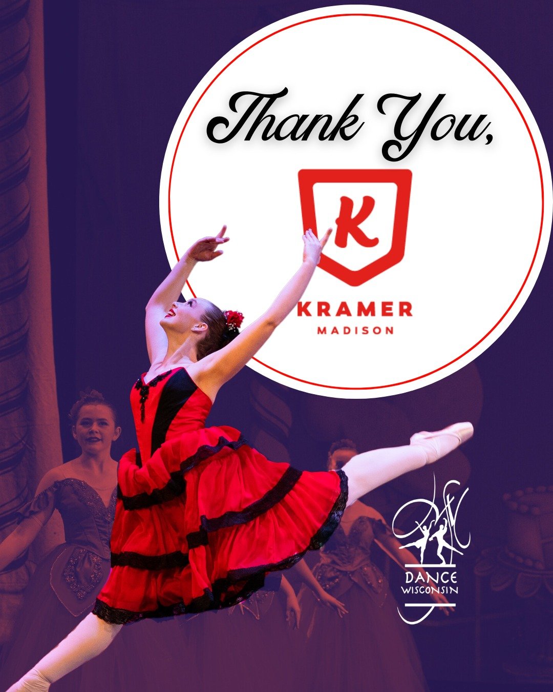 Sponsor Spotlight: Kramer Madison @kramermadison_wi 

Thank you for being a sponsor, Kramer Madison! Over the years we always have an amazing experience with Kramer's printing. From program booklets to poster to t-shirts, their products always impres