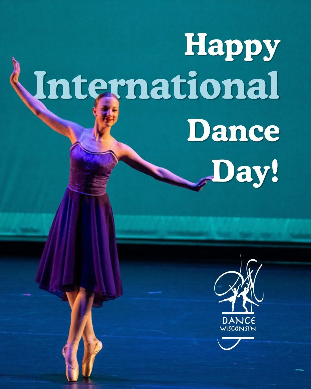 Happy International Dance Day from Dance Wisconsin! 

From connecting with our local community in productions, to meeting students in our Dance in the Schools programs, to dancing with companies from around the country at Regional Dance America, and 