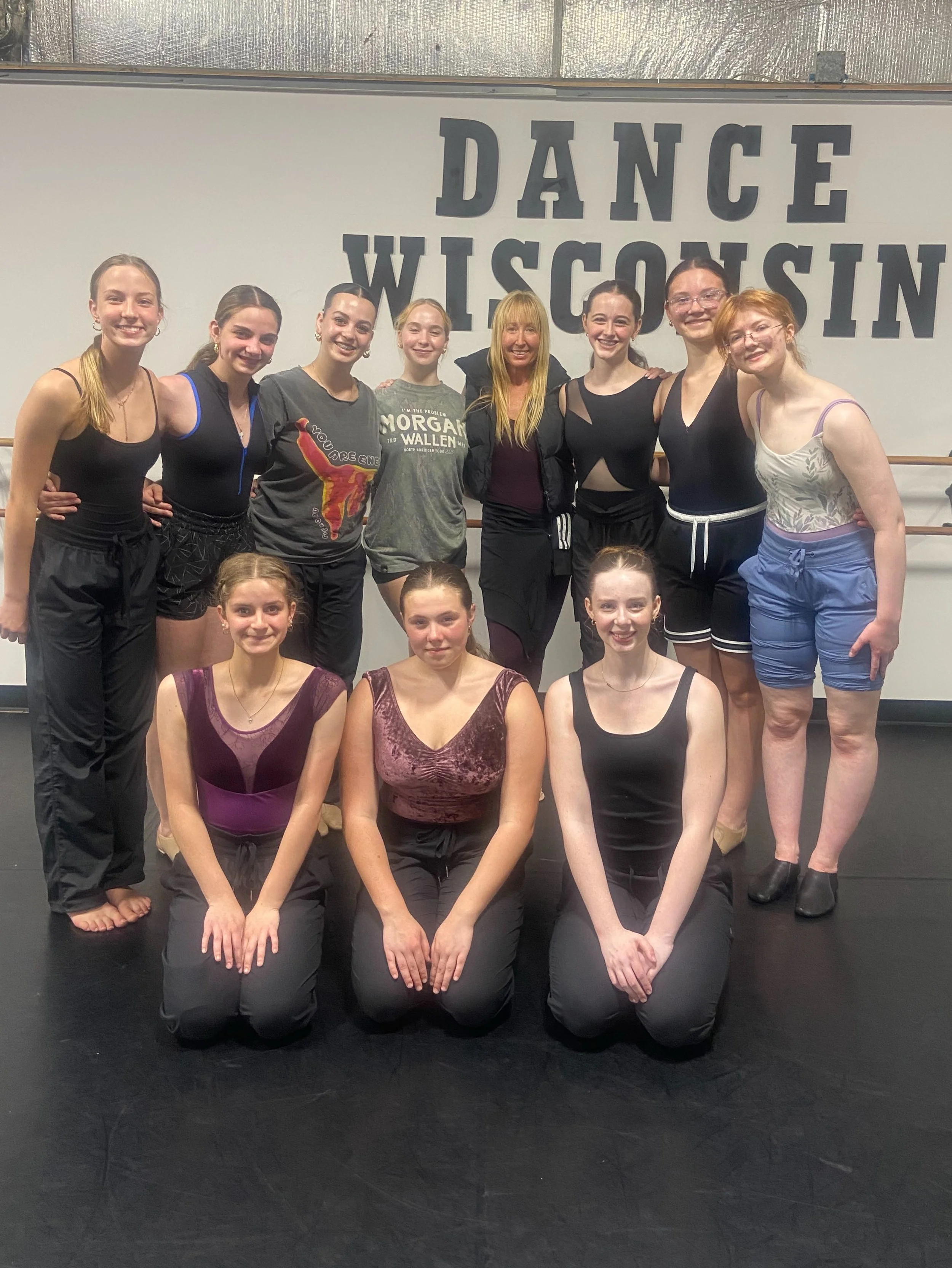 We were so lucky to have Jorene Leonard-Grabowski @jorenekay in rehearsals this week! The dancers have already begun learning repertory for our fall New Works show, &ldquo;Inspirations&rdquo;. Jorene staged and coached the dancers on a fast-paced, fu