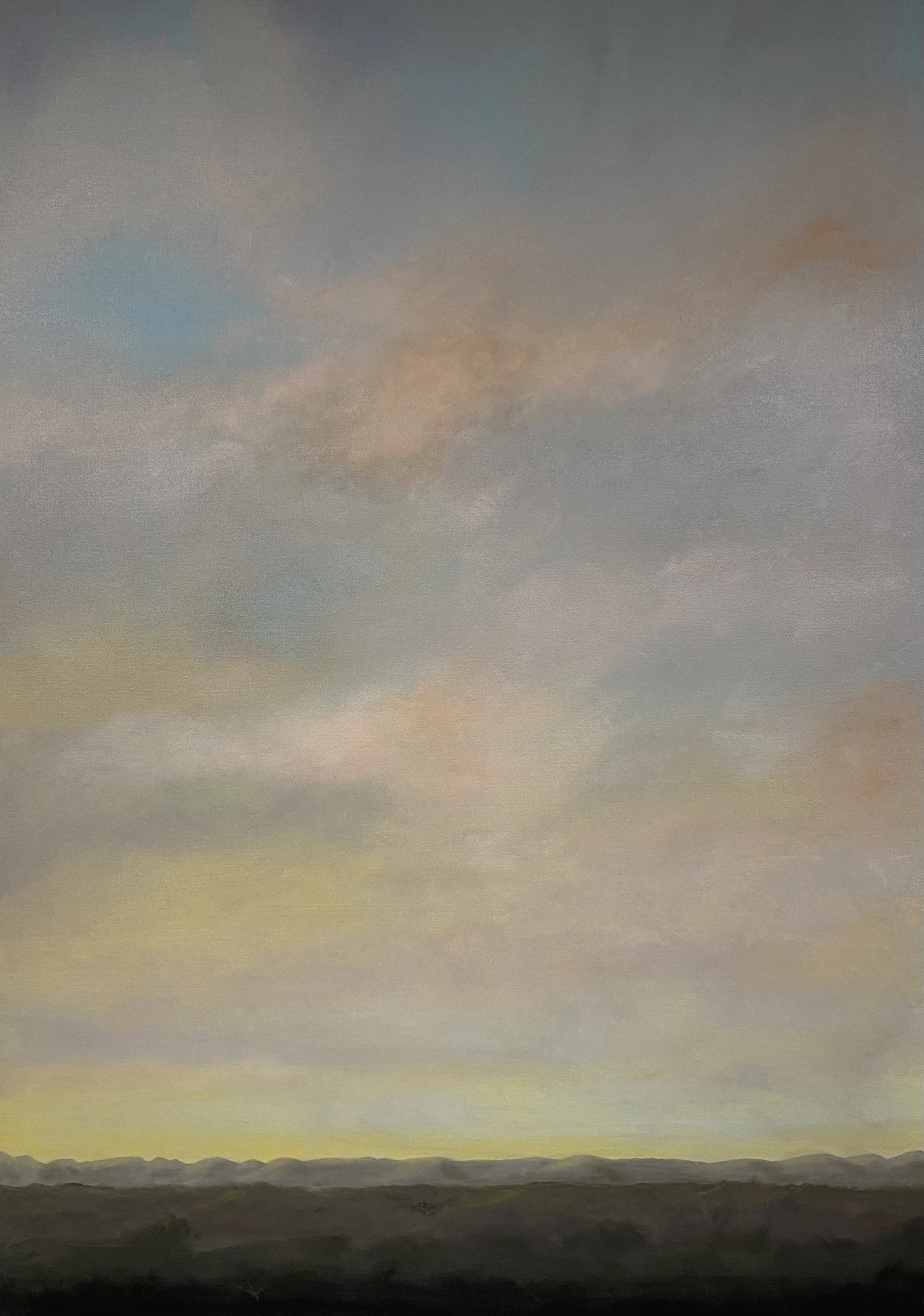 "Candy Clouds"  24x36 acrylic on canvas  $1600