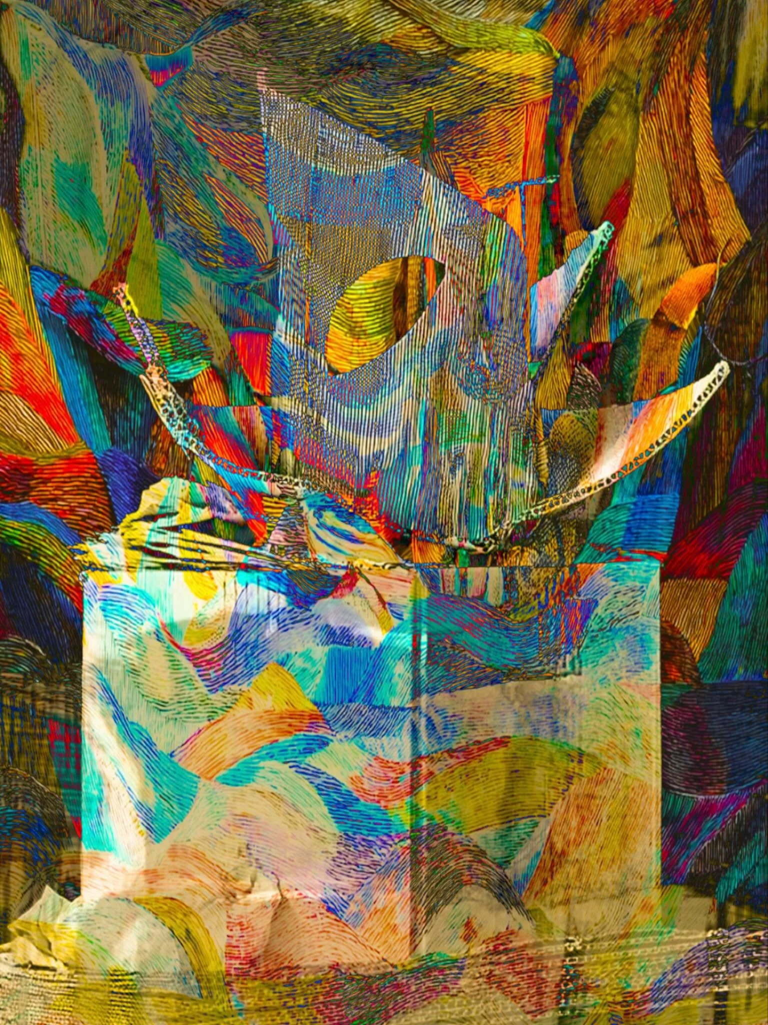 20251019 fg wp ze #Zauberw&uuml;rfel #Lichtspiele  #fotografik_zaengerlein #Wellpappenskulptur #tempor&auml;r #Fotomalerei #contemporaryart #digitalart #G&ouml;ltzschtalkunst #experimentelle Malerei mit Fotos #Fotografik #digitaldruck #fineart
202510