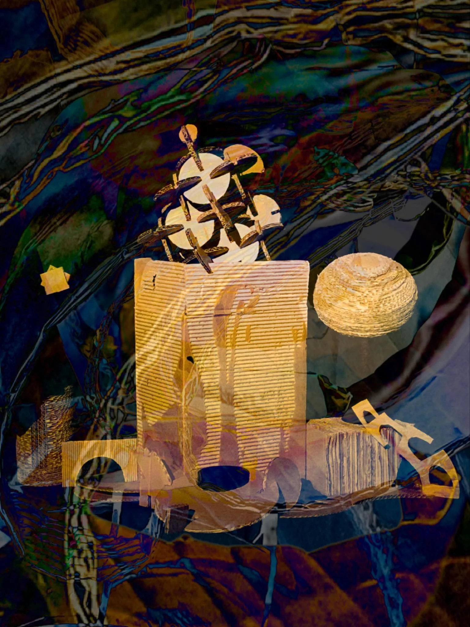 20251201 fg wp nu #Universum #&uuml;ber den D&auml;chern #Dezemberzauber dankbar annehmen fotografik_zaengerlein contemporaryart digitalart  Fotomalerei Grafikkunst fineartprint 
20251201 fg wp nu universe above the rooftops December magic accept wit