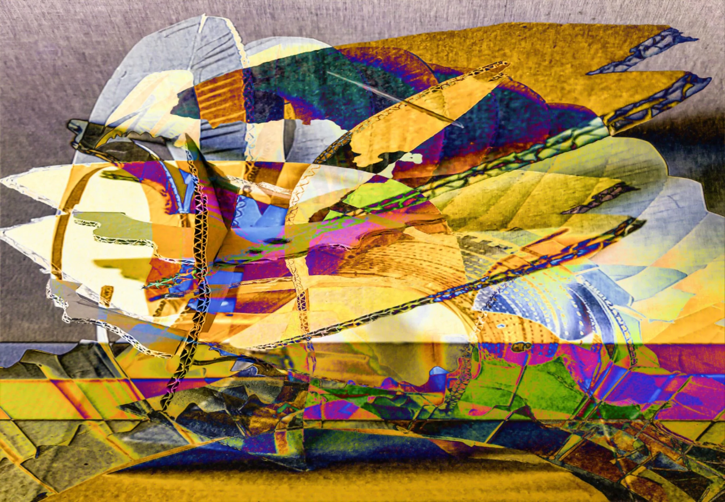 20251211 fg wp lt #Lebensraum #autarke Landschafts-Plattform hebt von Muttererde ab #fotografik._zaengerlein contemporaryart digitalart Fotomalerei fineartprint 
20251211 fg wp lt Habitat Self-sufficient landscape platform takes off from Mother Earth