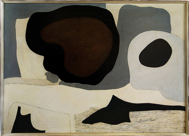 early agnes martin painting