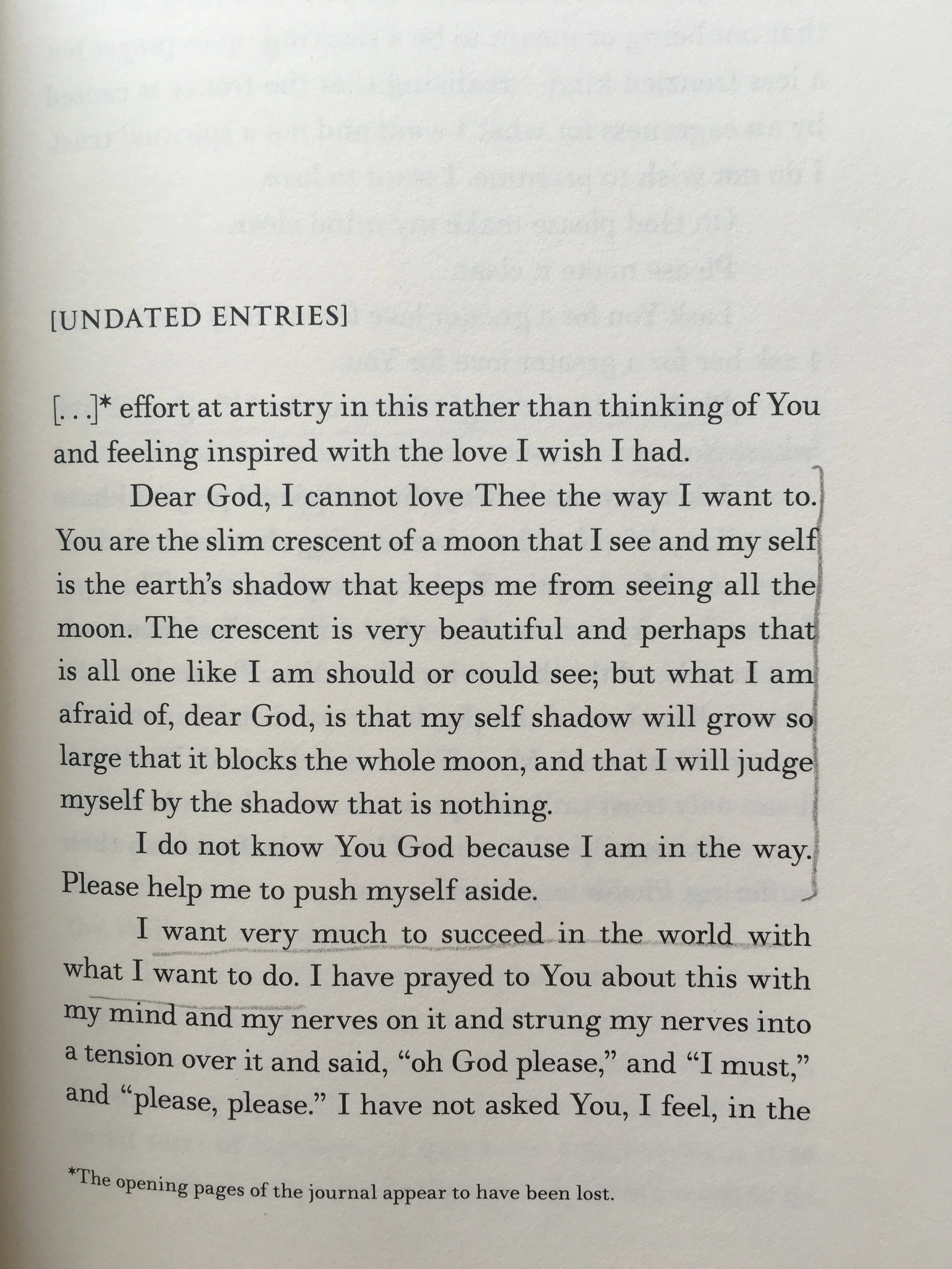 Flannery O’Connor’s A Prayer Journal