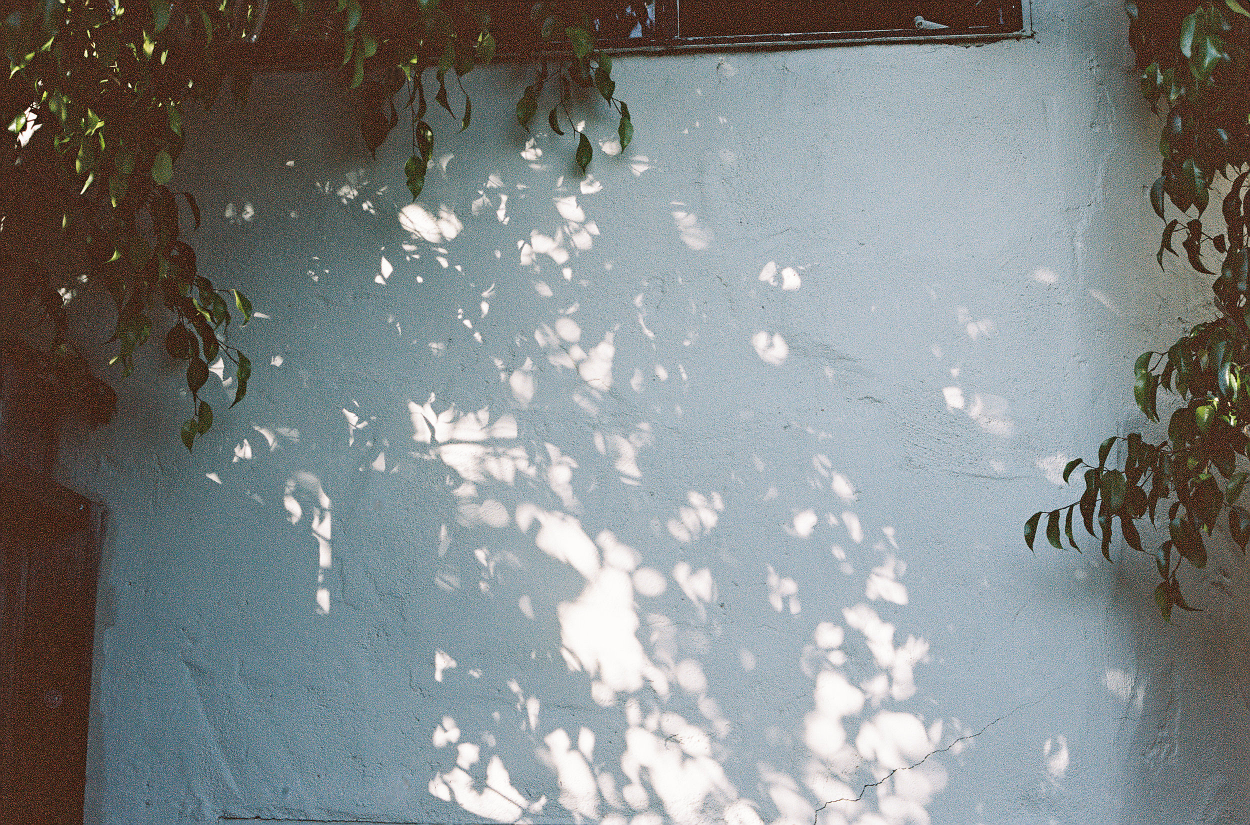 Light on the walls at home