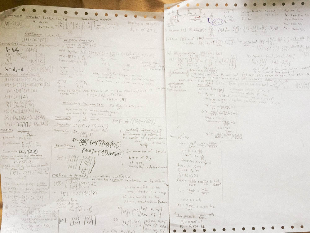 notes + study materials
