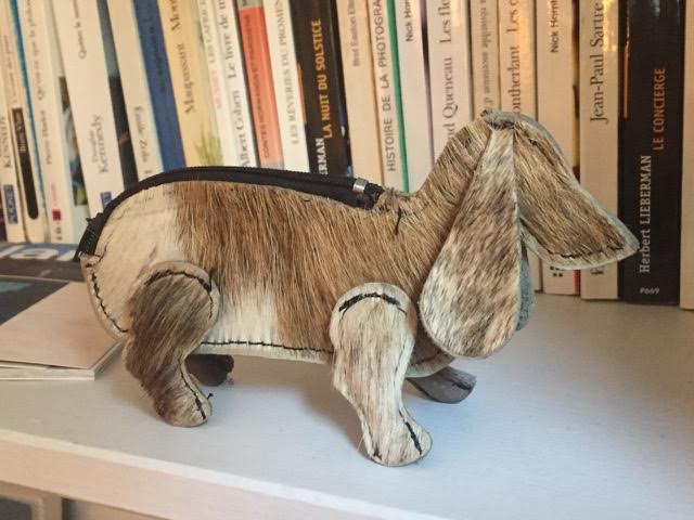 puppy coin purse from stella's grandmother