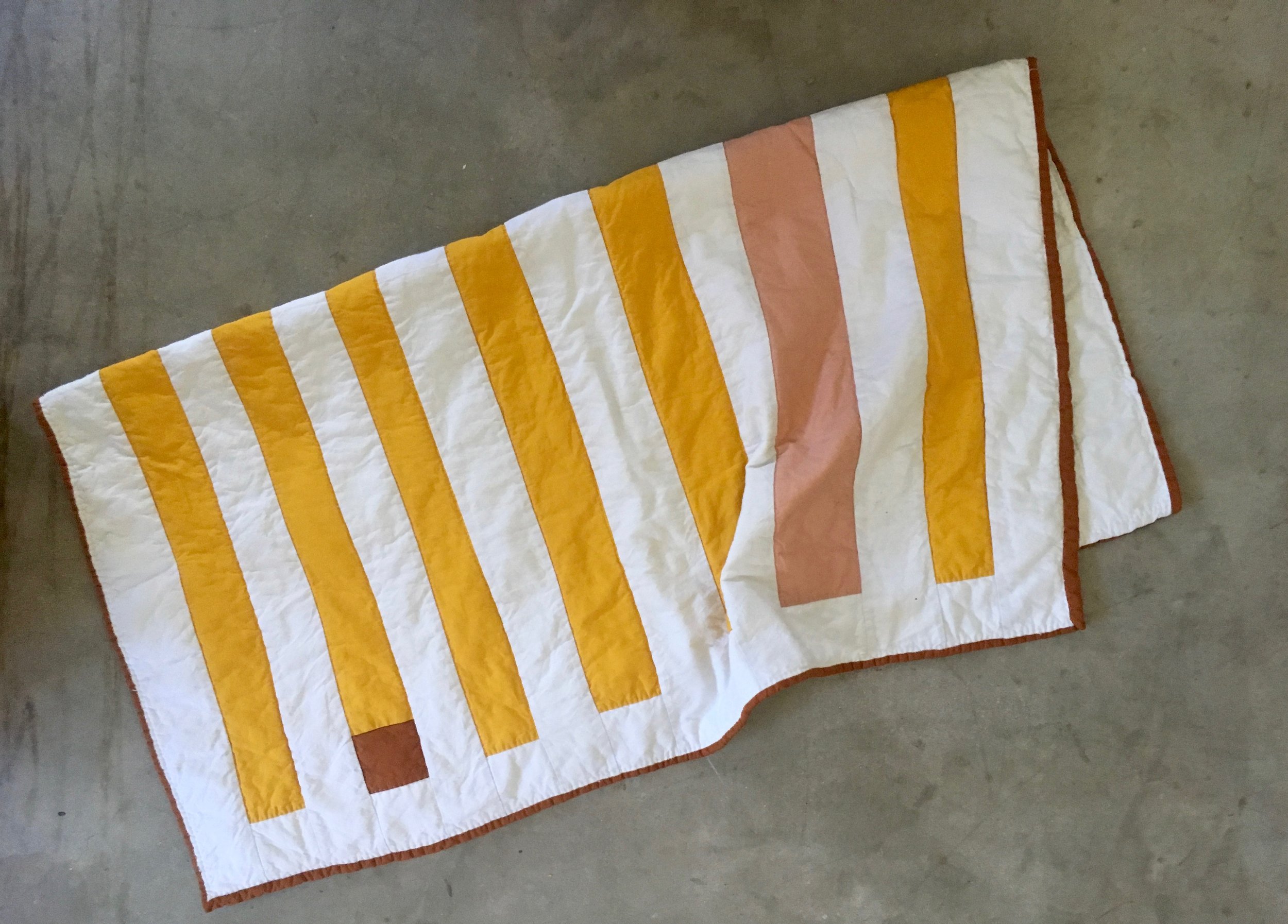 A friend made this quilt for Sage when she was born.