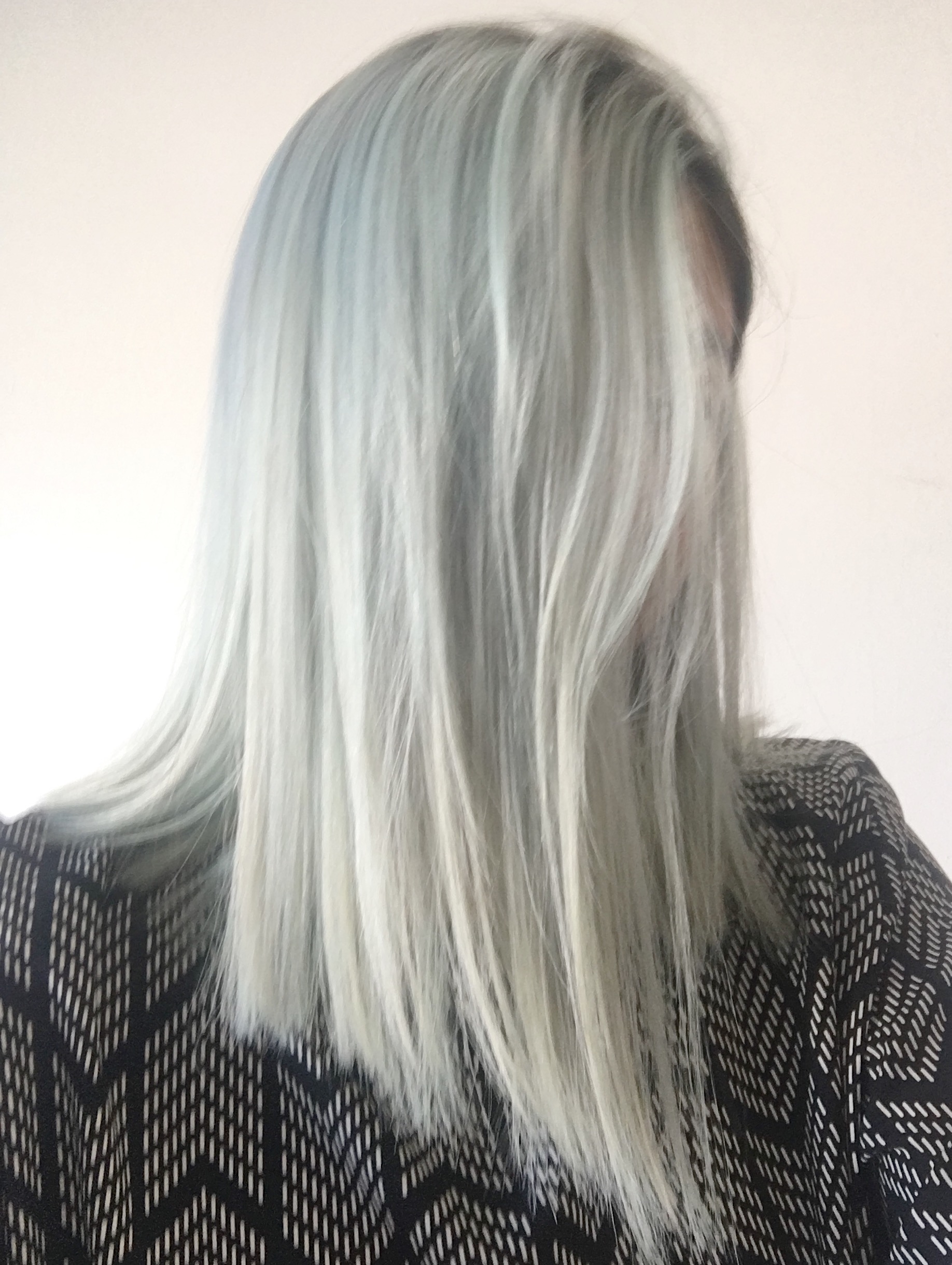 silver hair