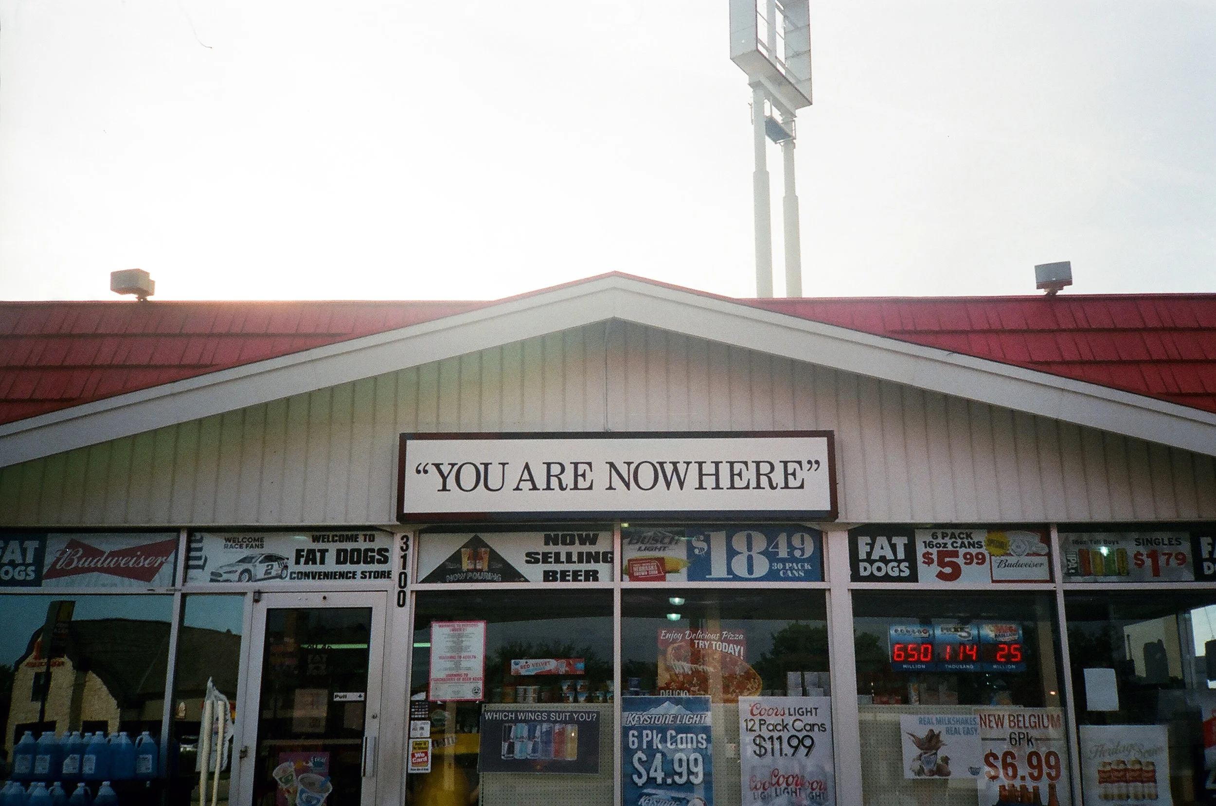 Gas station in Lincoln, Nebraska